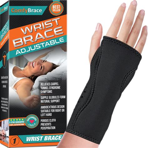 Night Wrist Sleep Support Brace Fits Both Hands Men And Women