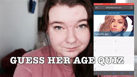 Guess Her Age Quiz YouTube