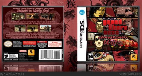 Grand Theft Auto Chinatown Wars Nintendo Ds Box Art Cover By Ray Blade