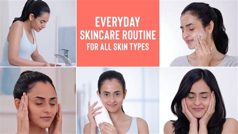 the perfect beginners skincare routine for all skin types youtube