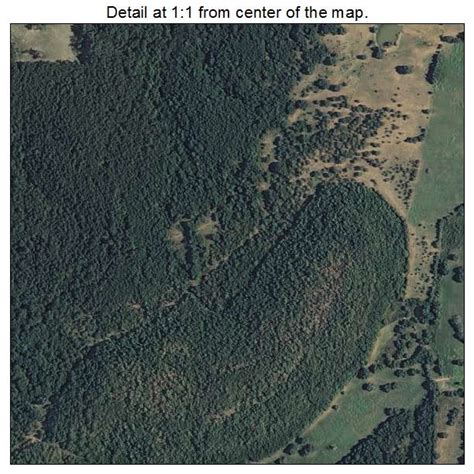 Aerial Photography Map Of Shady Grove Ok Oklahoma