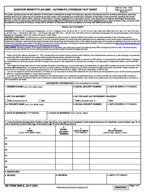 2020 2022 Form Dd 2656 8 Fill Online Printable Fillable Blank