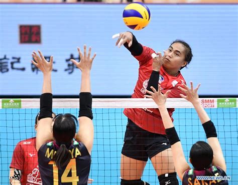 thailand beats japan 3 1 at 2019 asian women s club volleyball championship xinhua english