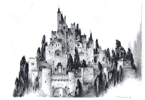 Ushuaia Castle Sketches