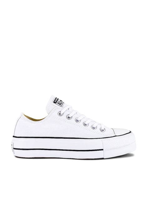 Converse Chuck Taylor All Star Lift Sneaker In White And Black From