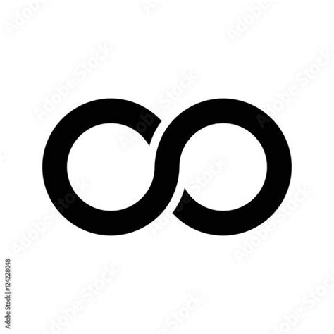 Infinity Symbol Icon Aka Lemniscate Looks Like Sideways Number Eight