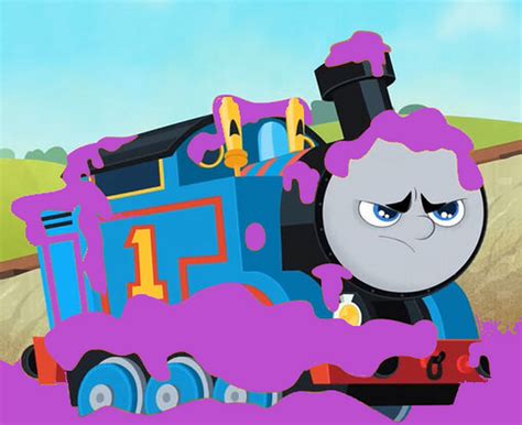 Thomas Tries The Grimace Shake Fandom