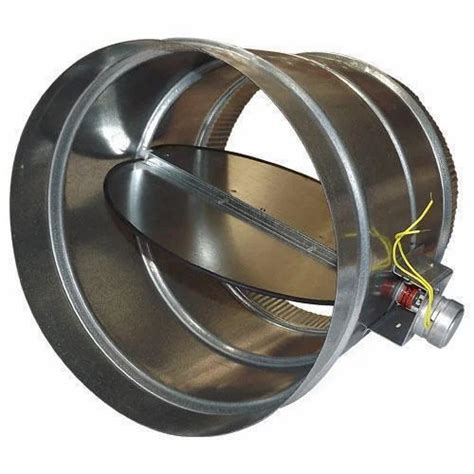 Round Air Volume Control Damper वॉल्यूम कंट्रोल डैम्पर Pratibha