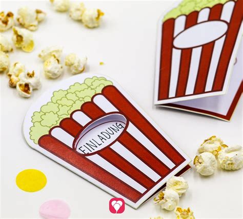 Geschenkanhänger zum ausdrucken | miomodo diy blog. Kinogutschein Vorlage Kino Gutschein - Valentinsgutschein ...