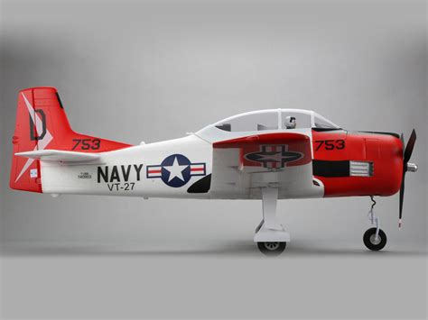 As seen in the video it is very capable. T-28 Trojan E-flite 1.2m BNF Basic - EFL8350