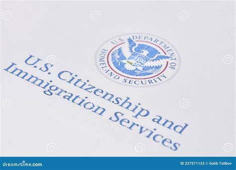 Us Citizenship And Immigration Services Editorial Stock Photo Image