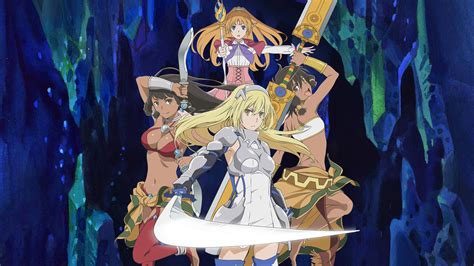 Dungeon Ni Deai O Motomeru No Wa Machigatte Iru Darouka Gaiden Sword Oratoria Anime TV
