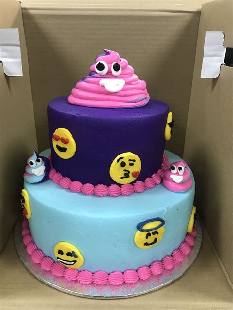 My Emoji Cake Emoji Cake Girly Birthday Party Girl Cakes