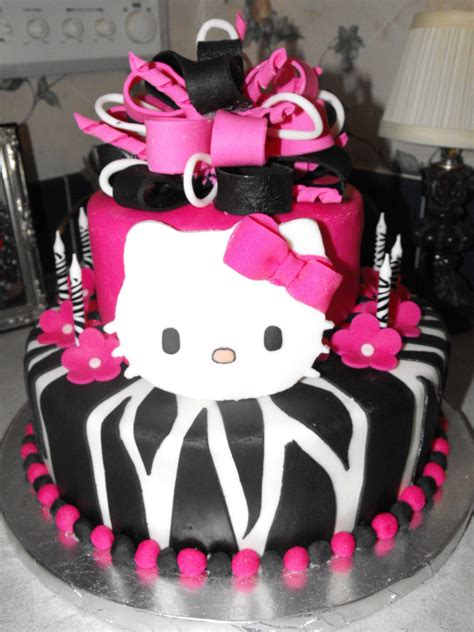 El resultado será tan bueno que querrás. Emily's Hello Kitty - CakeCentral.com