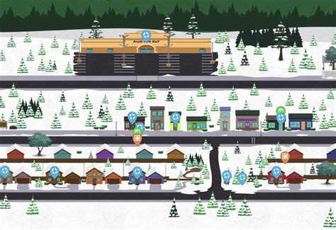 South Park The Stick Of Truth Map Map Genie