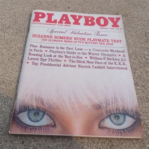 PLAYBOY MAGAZINE FEBRUARY 1980 Playmate Sandy Cagle Suzanne Somers