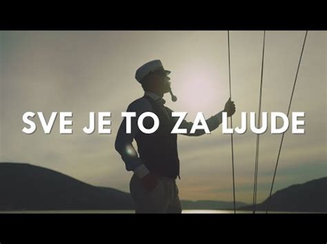 Mladen Grdović Sve je to za ljude Official lyric video YouTube