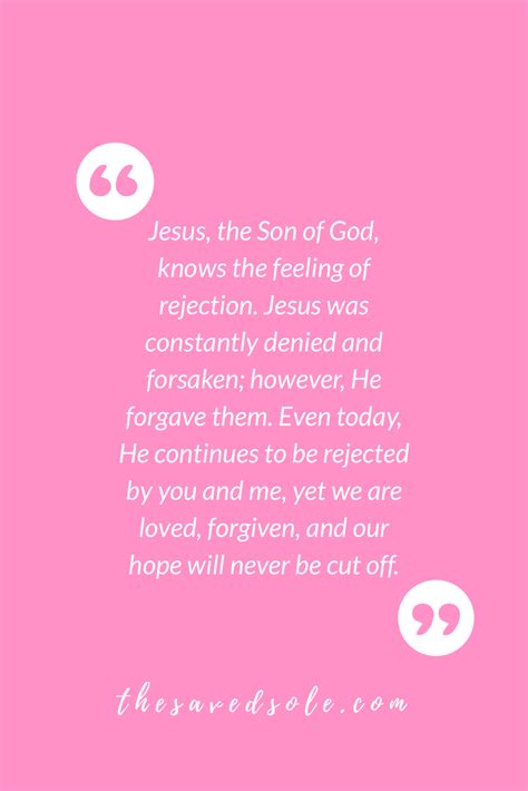 Dealing with rejection and false hope- blog The Saved Sole | Faith quotes, Dealing with ...