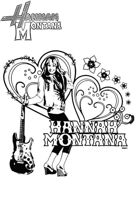 Desenhos De Hannah Montana 5 Para Colorir E Imprimir ColorirOnline