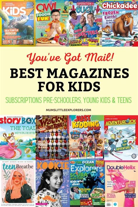 23 Magazines And Subscriptions For Kids And Teens 2023 Mums Little Explorers