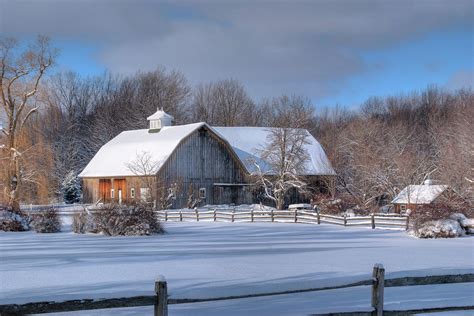 Winter On The Farm 14586 Photograph By Guy Whiteley Pixels