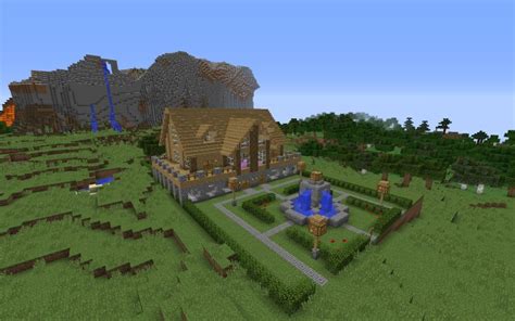 Big Wooden House Minecraft Map