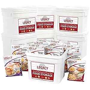 Sometimes in sealed mylar foil packets. Amazon.com : Bulk Dehydrated Survival Food Storage: 720 ...