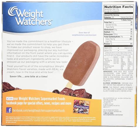 Weight Watchers Giant Fudge Bar Nutrition Facts Besto Blog