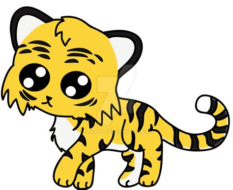Chibi Tiger By I Jojo On Deviantart