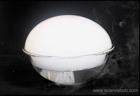 The Giant Dry Ice Bubble Sphere Dry Ice Bubbles Dry