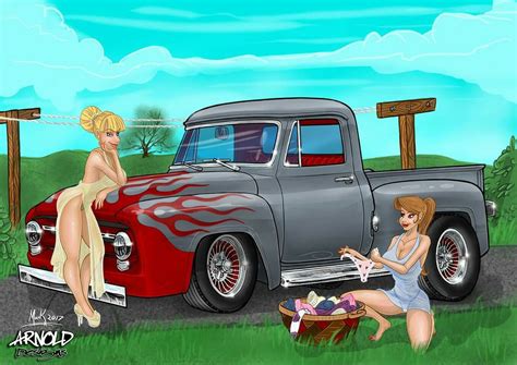 Pin By Joe Ramos On Art Truck Art Cartoon Car Drawing Cool Car Drawings