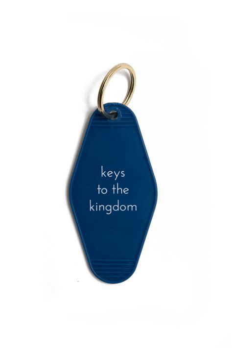 Keys To The Kingdom Keytag Hesaidshesaid