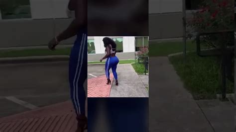 Thick Ebony Sexy Girl Twerking And Shaking Booty On Street 😍😍 Youtube