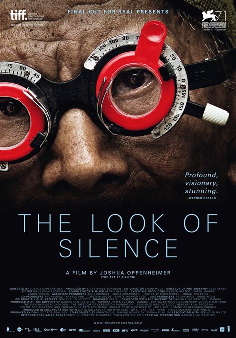 The Look Of Silence Documentary Feature Oscar Nominees 2016