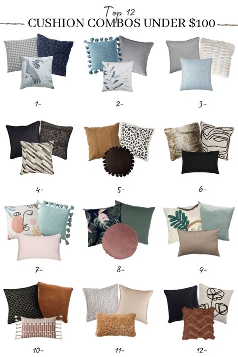 25 Foolproof Cushion Combinations For Your Sofa Bedroom Pillows