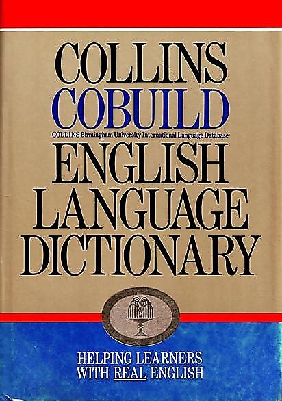 Collins Cobuild English Language Dictionary Anobii