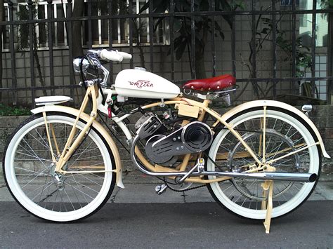 Custom Made Home Built Whizzer Bike 8 Motorized Bicycle Lowrider
