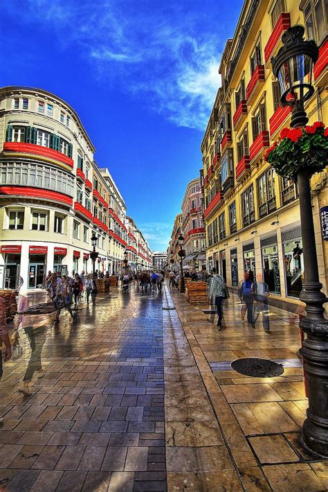 Calle Larios La Más Elegante De Málaga Foto Livio T Andalusia