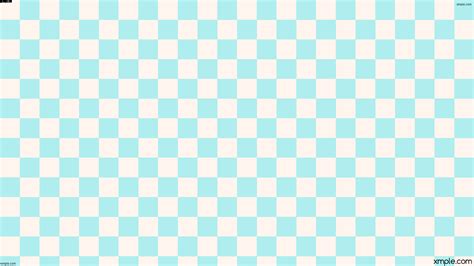 Wallpaper White Blue Checkered Squares Fff5ee Afeeee Diagonal 15° 80px