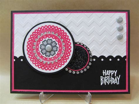 Savvy Handmade Cards Modern Happy Birthday Card
