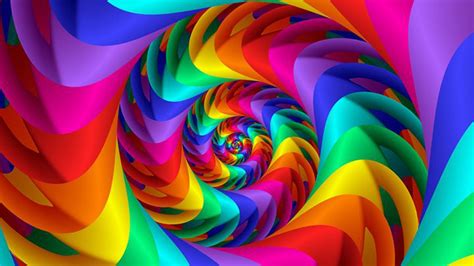 Lines Colorful Spiral Trippy Shapes Pattern Hd Trippy Wallpapers Hd