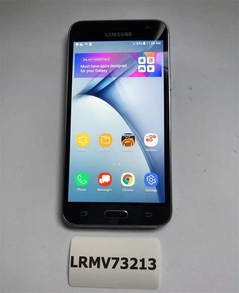 Samsung Galaxy J3 V Verizon Black 16gb Sm J320v Lrmv73213 Swappa
