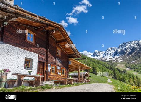 Geography Travel Italy South Tyrol Moareggalm 1605 M On The