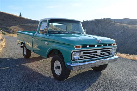 1966 Ford F100 4x4 V8 4 Speed For Sale On Bat Auctions Sold For