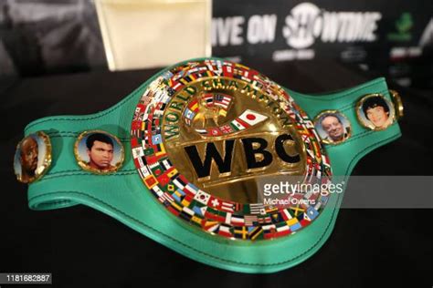 Wbc Belt Photos And Premium High Res Pictures Getty Images