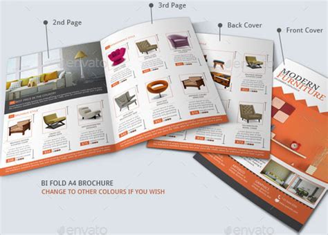 11 Furniture Brochures Printable Psd Ai Indesign Vector Eps
