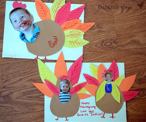 5 Easy Turkey Crafts For Kids Bless This Mess