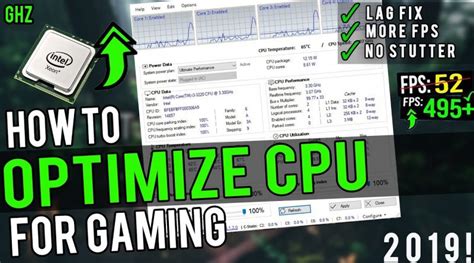 How To Optimize Cpuprocessor For Gaming Boost Fps And Fix Stutters 2019