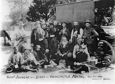 General Piet Joubert And Boer Soldiers 1899 Nzhistory New Zealand