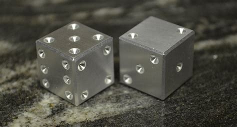 Aluminum Dice 8 Steps With Pictures Instructables